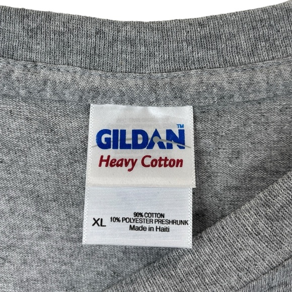 Broncos Tim Tebow Heather Gray Heavy Cotton Short Sleeve Crewneck Tee Shirt XL - Picture 5 of 5